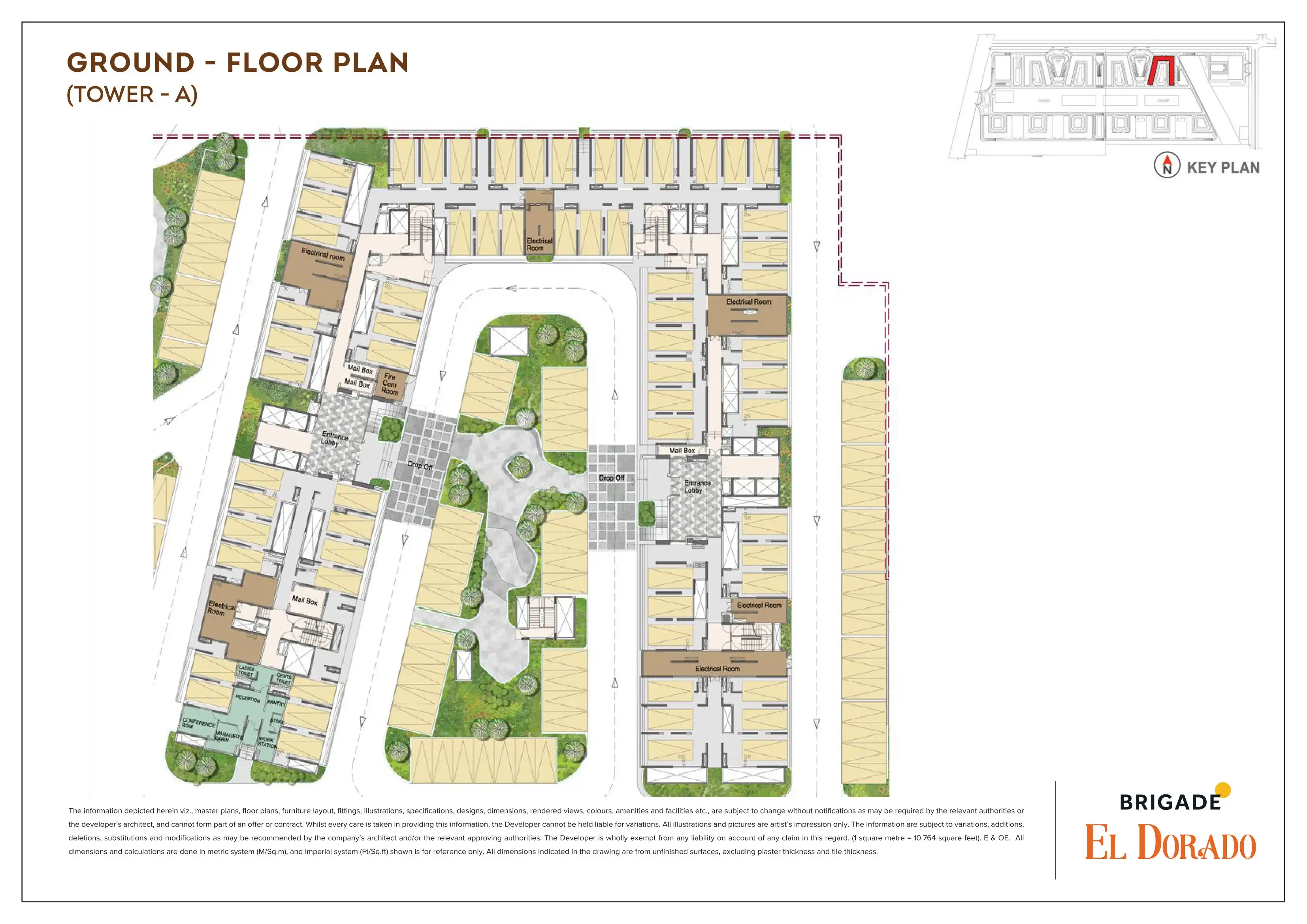 Brigade El Dorado - Aurum Floor plan 4